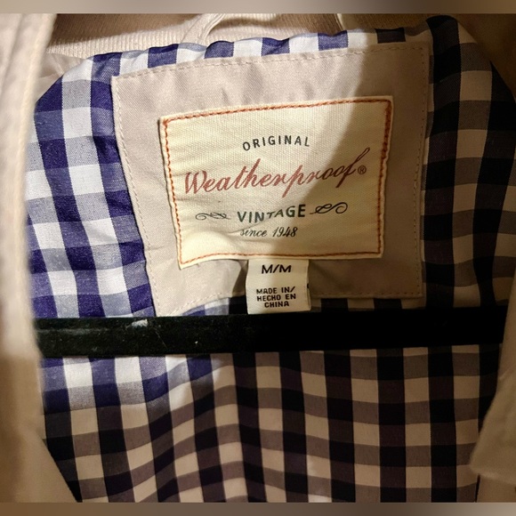 Weatherproof Vintage Khaki Jacket Men’s Medium - Picture 2 of 4